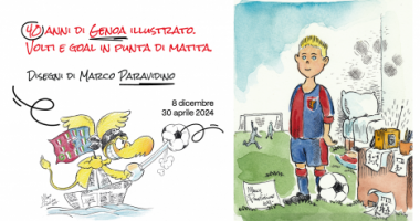 40 anni di Genoa illustrato: volti e goal in punta di matita 